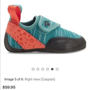 Black Diamond Momentum kids rock climbing shoes